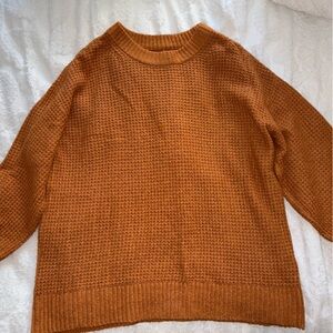 American Eagle Outfitters Warm Rust Sweater